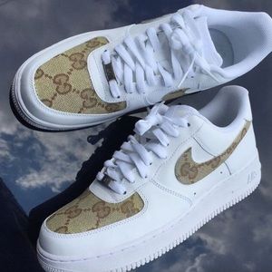 Gucci Women’s Nike Air Force Ones size 8